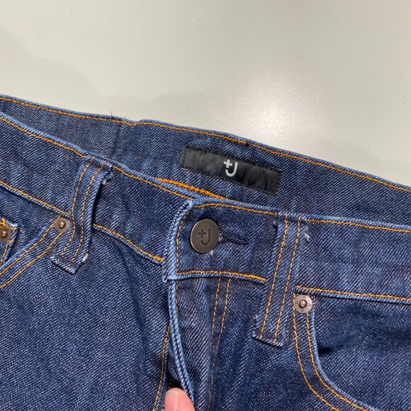Jil Sander x Uniqlo +J Slim Cropped Selvedge Jeans mens size 28x24.5 - Picture 3 of 8